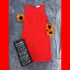 LOFT red dress